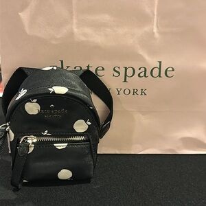 Kate Spade Apple Coin Book Bag Charm